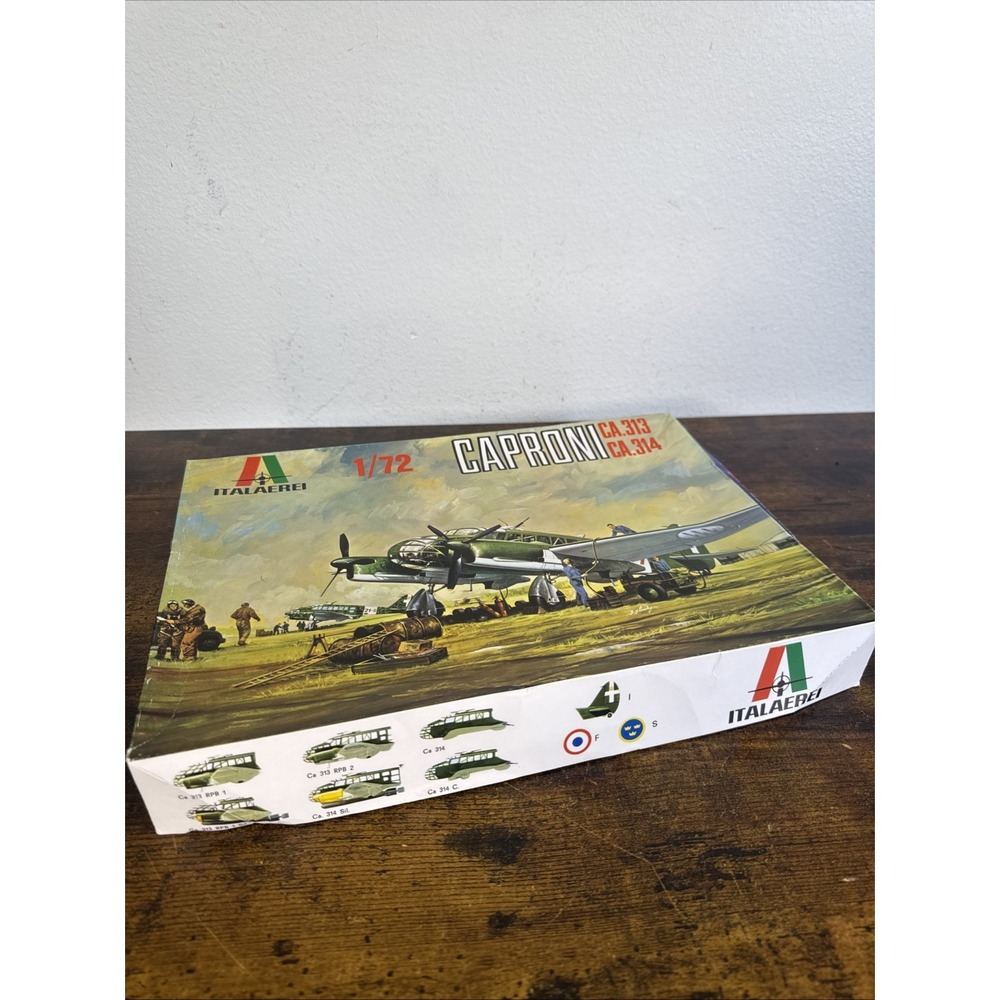 Italeri Caproni Ca.313 Ca.314 1/72 Vintage Model Kit WWII Airplane N.A.106